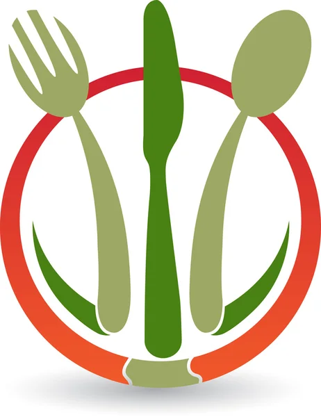 Logo del restaurante — Vector de stock
