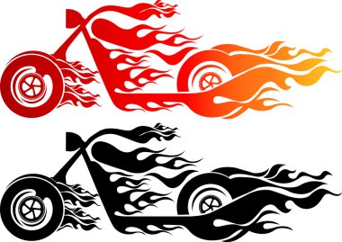 Speed bike clipart