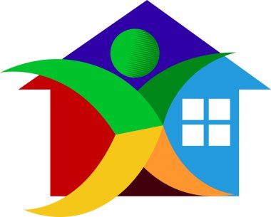 Home logo clipart