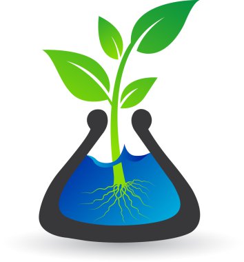 Test tube plant clipart