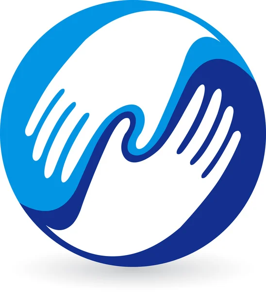 Kézi logó — Stock Vector