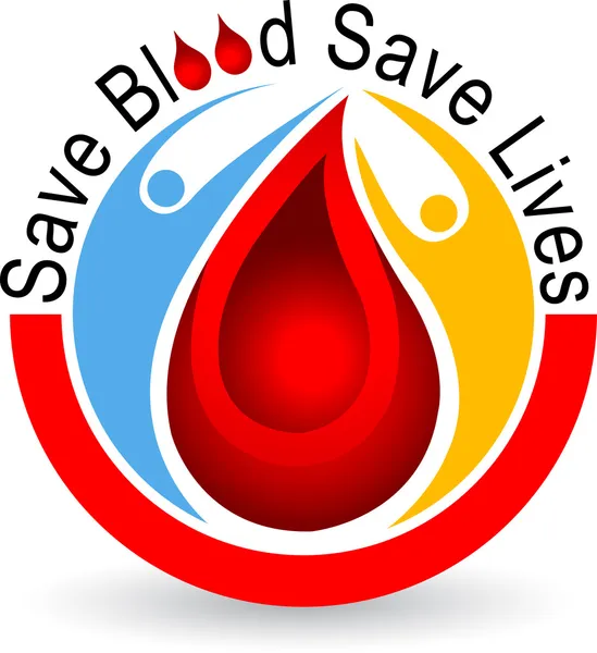 Кров логотип — стоковий вектор