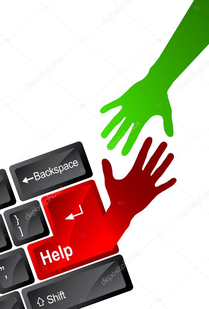 Technology help hand