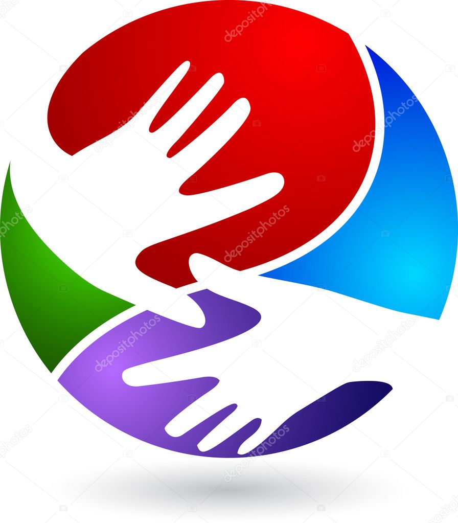 Hand Care Logo Template On Letter N. Initial Unity Charity Foundation Sign.  Unity Team Work Logo Design with N Letter Template:: tasmeemME.com