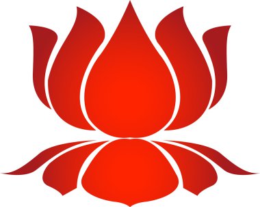 Lotus shape clipart