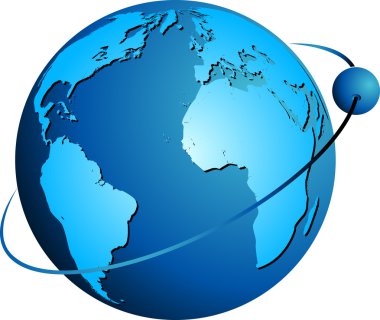 Globe logo clipart