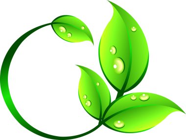 Rotation leaf clipart