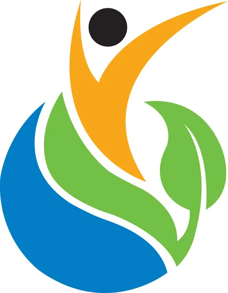 Активні логотип — стоковий вектор