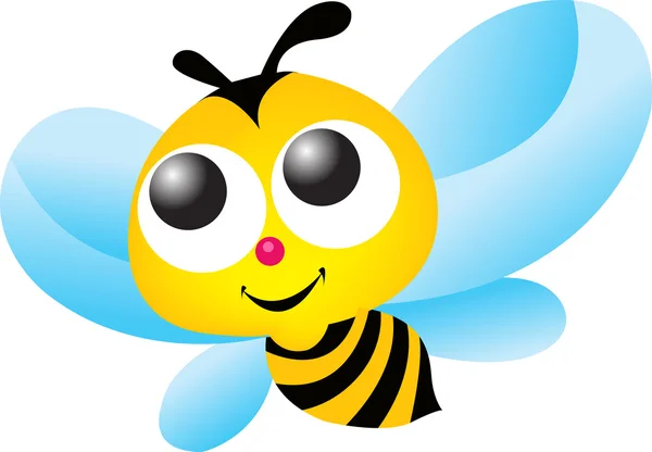 Bijenlogo — Stockvector