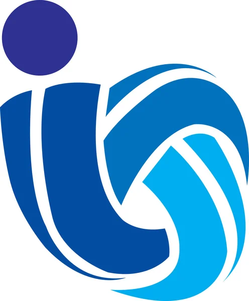 Logo di rotazione — Vettoriale Stock