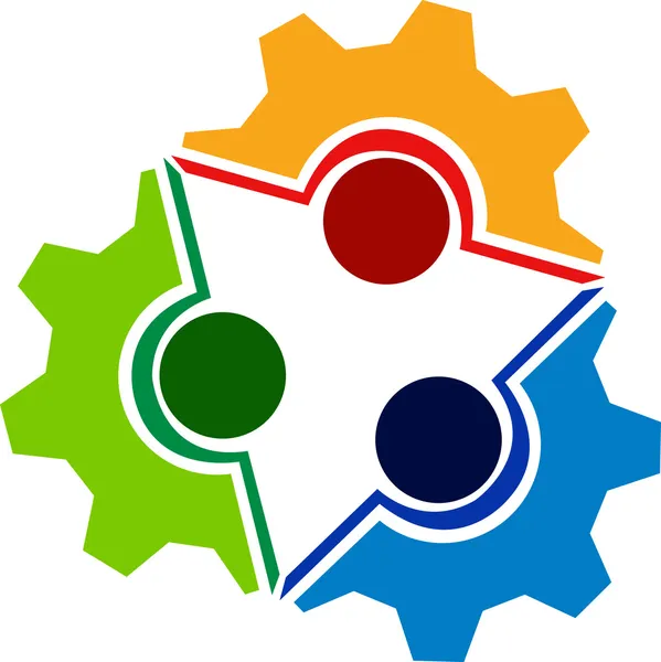 Логотип передач — стоковий вектор