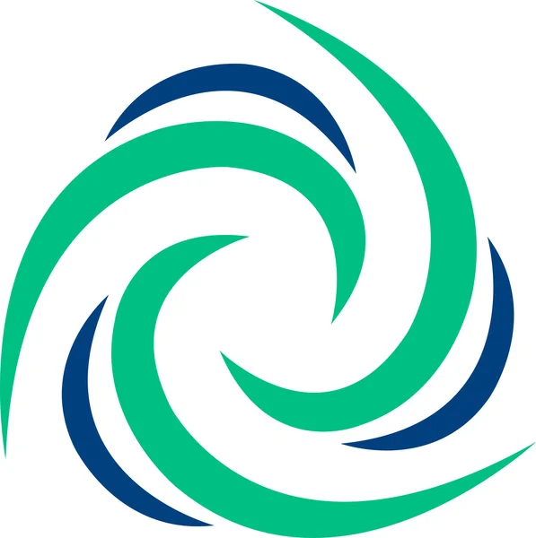 Rotatie logo — Stockvector