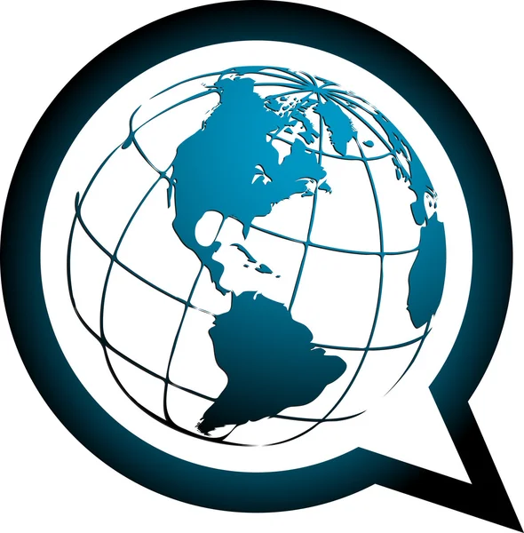 Logo du discours — Image vectorielle