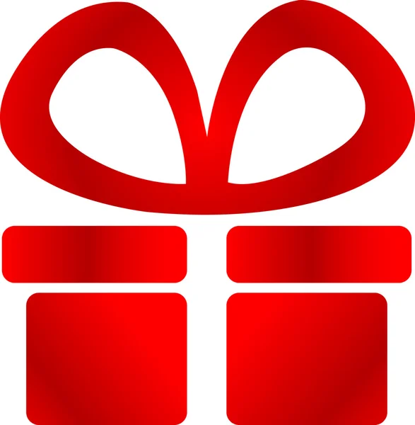 Логотип подарка — стоковый вектор