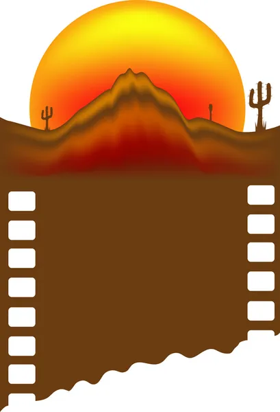 Mexické pouště — Stockový vektor