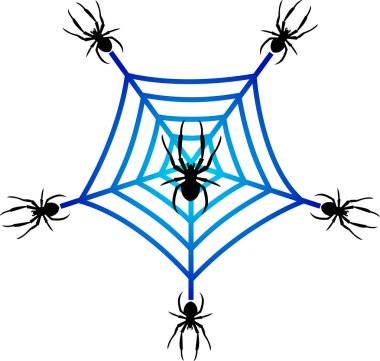 Spider logo clipart