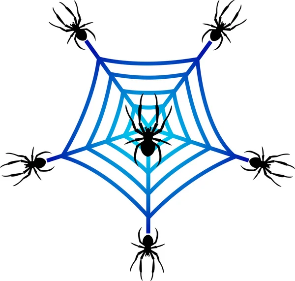 Logotipo da aranha —  Vetores de Stock