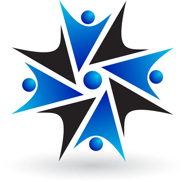 Logo Parejas — Archivo Imágenes Vectoriales