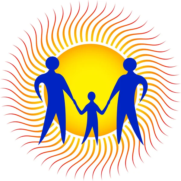 Λογότυπο οικογένειας — Διανυσματικό Αρχείο