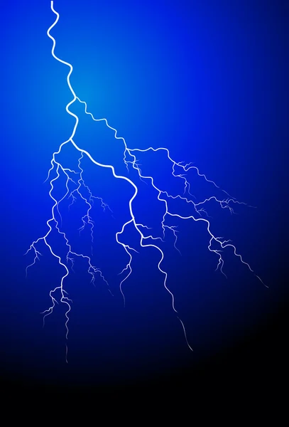 照明の嵐 — ストックベクタ