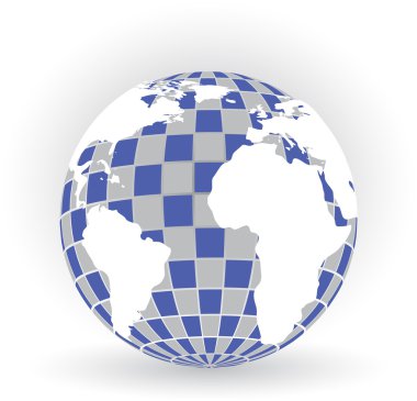 Globe logo clipart