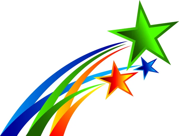 Star-logo — Stockvector