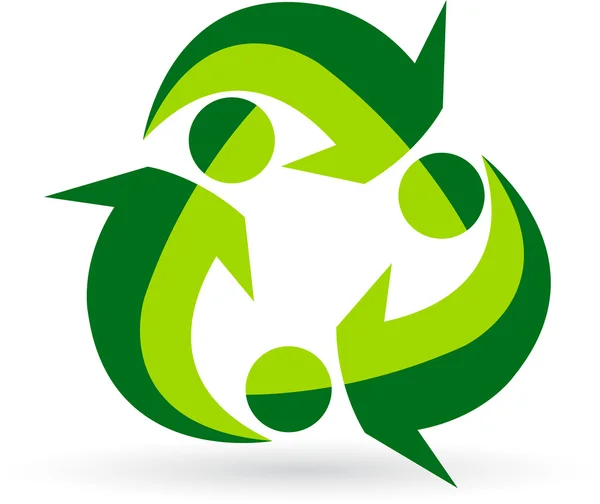 Logo de reciclaje — Archivo Imágenes Vectoriales