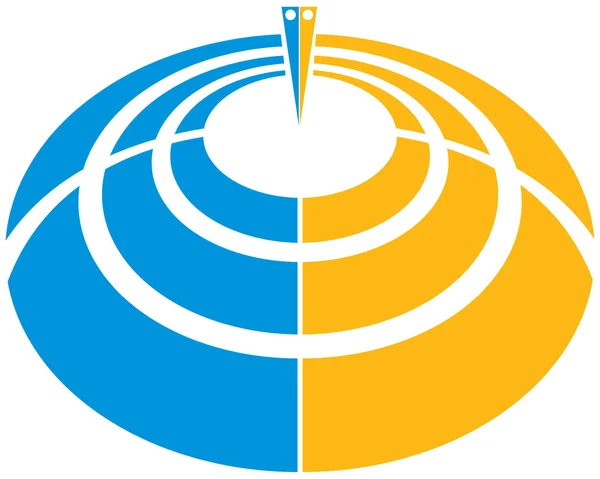 Logo design společnosti — Stockový vektor