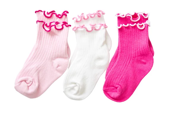 Komplett mit Baby-Socken. — Stockfoto