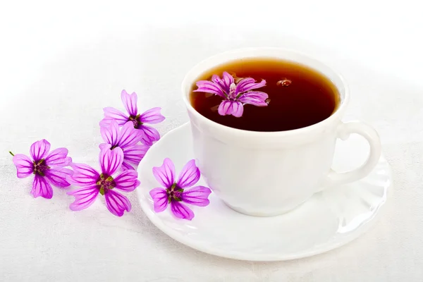 Taza de té sobre fondo blanco . —  Fotos de Stock