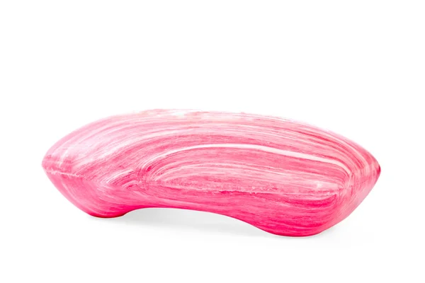 Růžové mýdlo bar. — Stock fotografie