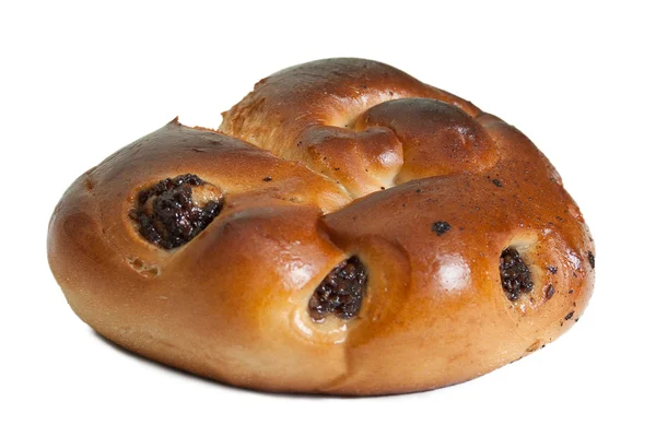 Newly-baked bun. — Zdjęcie stockowe