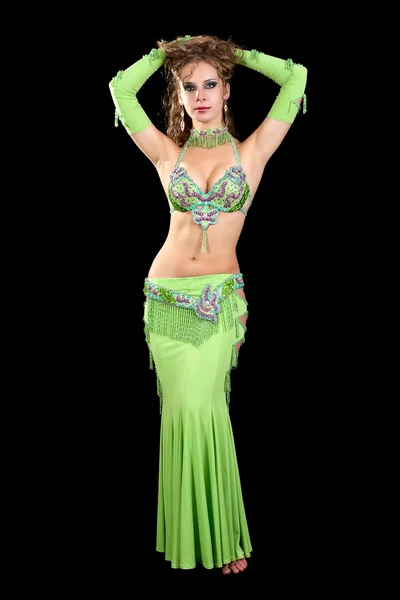 Belle danseuse en costume oriental . — Photo