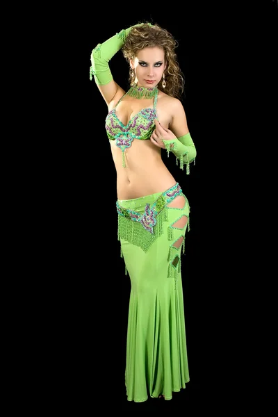 Hermosa bailarina en traje oriental . —  Fotos de Stock
