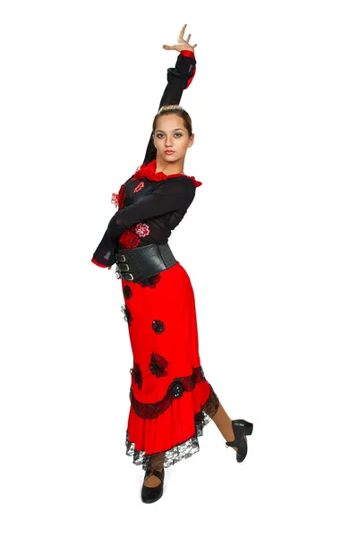 美しいスペインのダンサー. — ストック写真