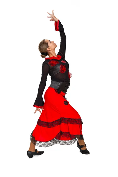 美丽的西班牙舞者. — 图库照片
