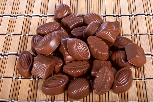 Doces de chocolate . — Fotografia de Stock