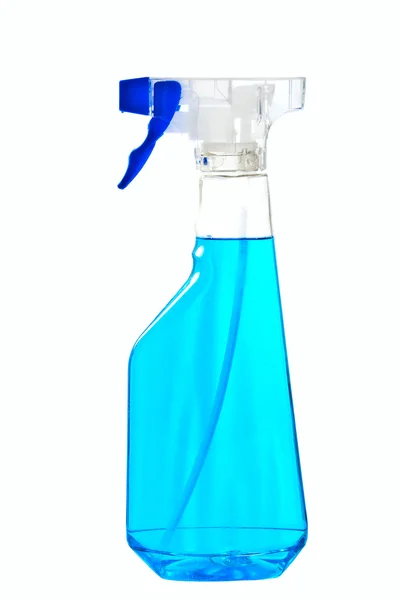Botella de plástico con pulverizador —  Fotos de Stock