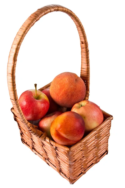 Basket with fruits. — Stock Photo, Image