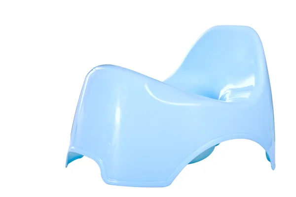 Blue potty for baby — Stock Photo, Image