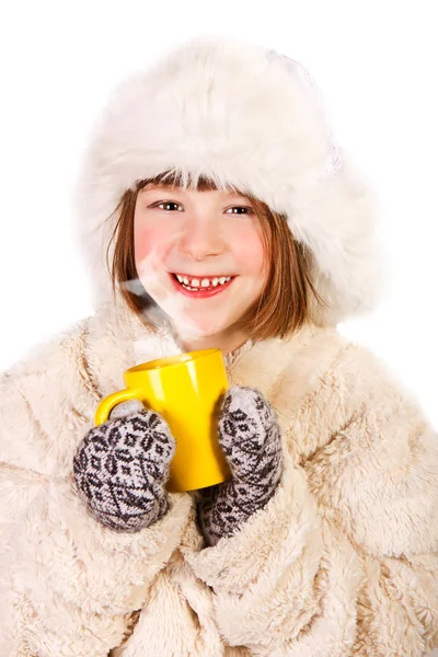 stock image Child with cup