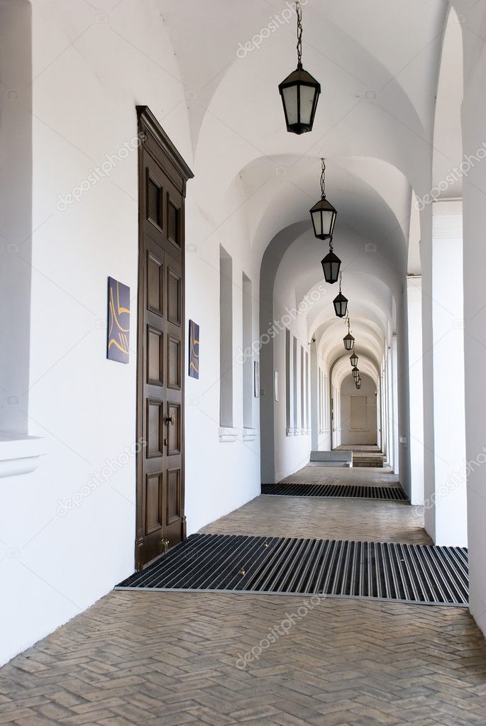 Archway in the Kyiv-Mohyla Academy in Kiev