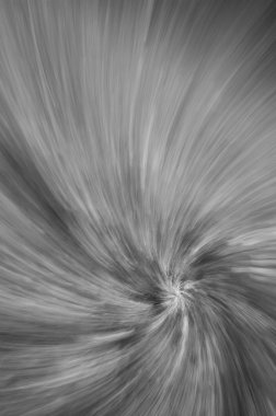 Amazing black & white vortex abstract shot clipart