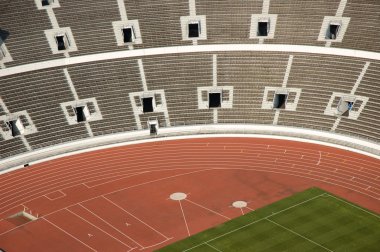 Athletic stadium clipart