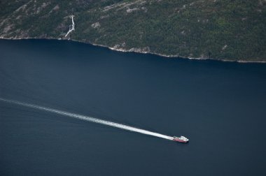 tekne seyir fiyort, Norveç