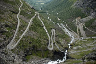 Road of the Trolls, Norway clipart