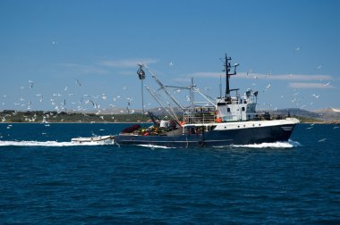 Fishing boat clipart