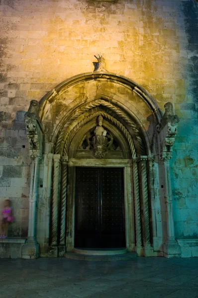 Détail de l'église historique croate — Photo