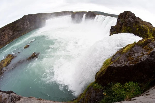 Obrovský vodopád, Island — Stock fotografie