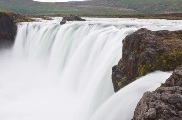 Stort vattenfall, Island — Stockfoto
